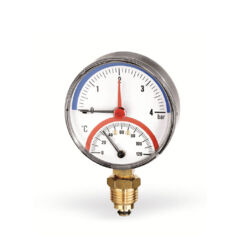 combined thermometer pressure gauge f r828 tmrp